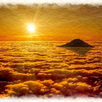 Amazon.co.jp: 風水 絵 絵画 玄関 インテリア アートパネル 風景